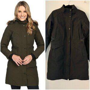 The North Face Women's Tremaya Parka Jacket Black 550 Down Fill Size M